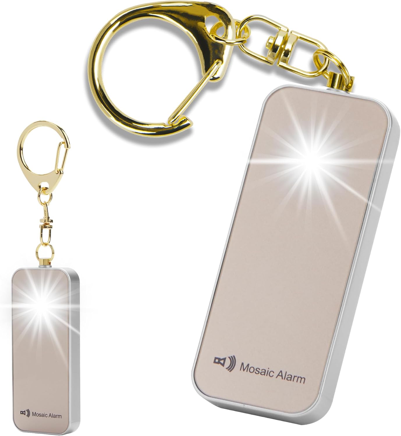 Ultrathin Personal Alarm Waterproof Replaceable Battery Strobe Light