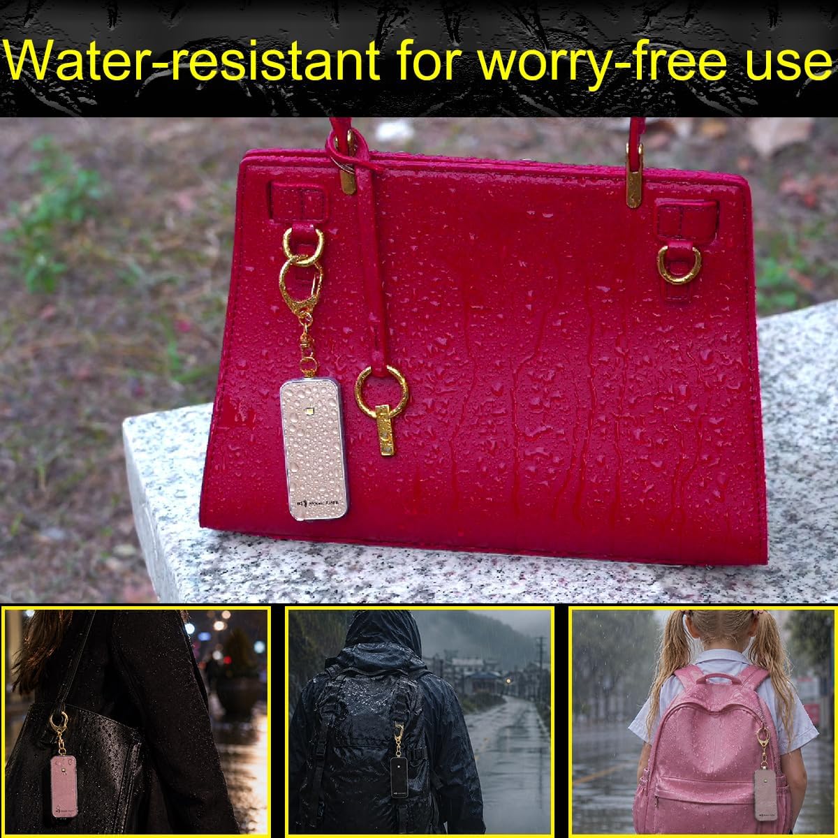 Ultrathin Personal Alarm Waterproof Replaceable Battery Strobe Light - Image 5